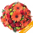 AFLAME WITH COLOUR POSY
